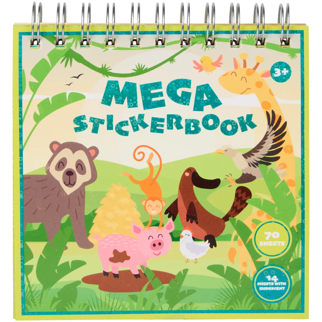 Mega stickerboek