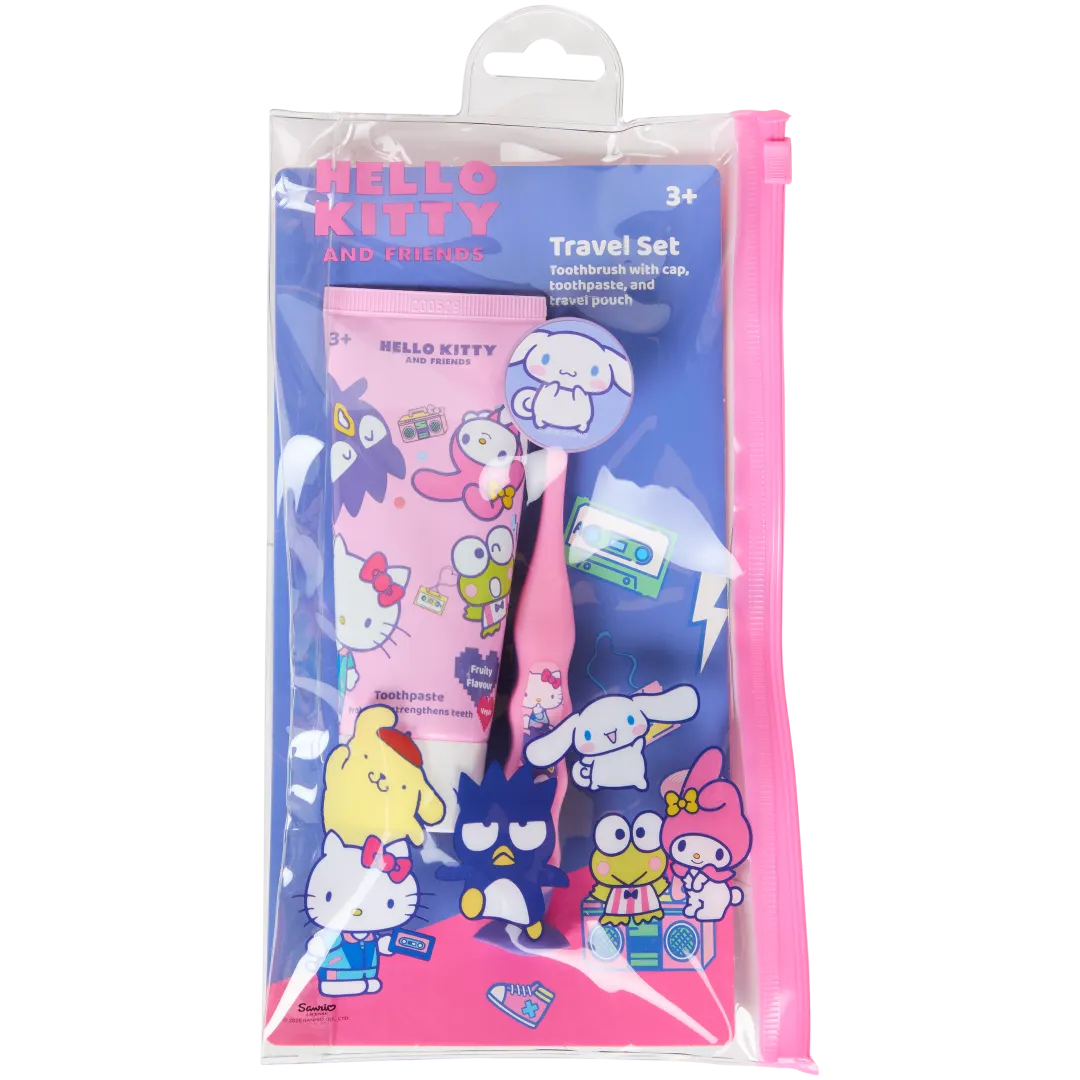 Conjunto de higiene dentária para criança