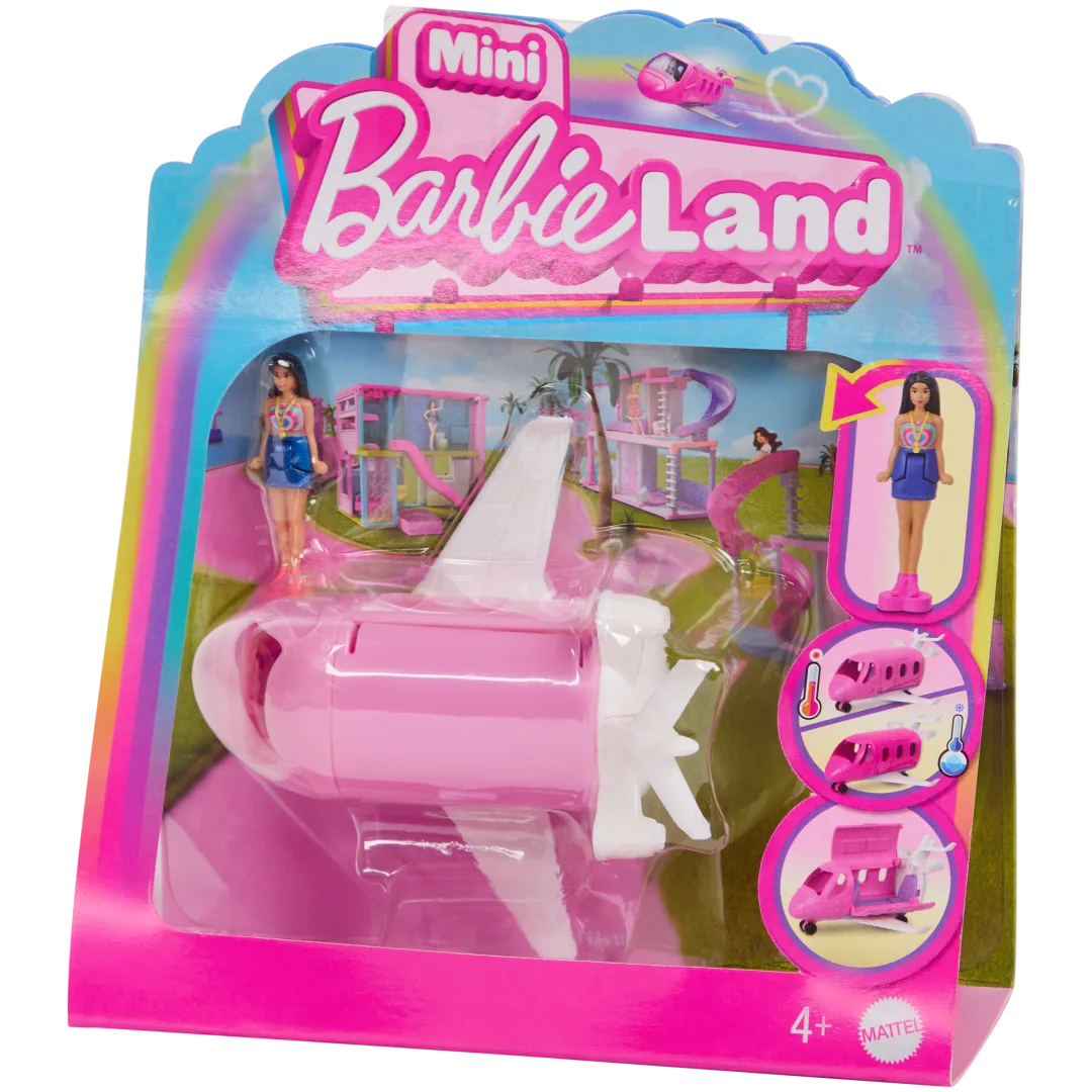 Barbie Mini Land voertuigen-set