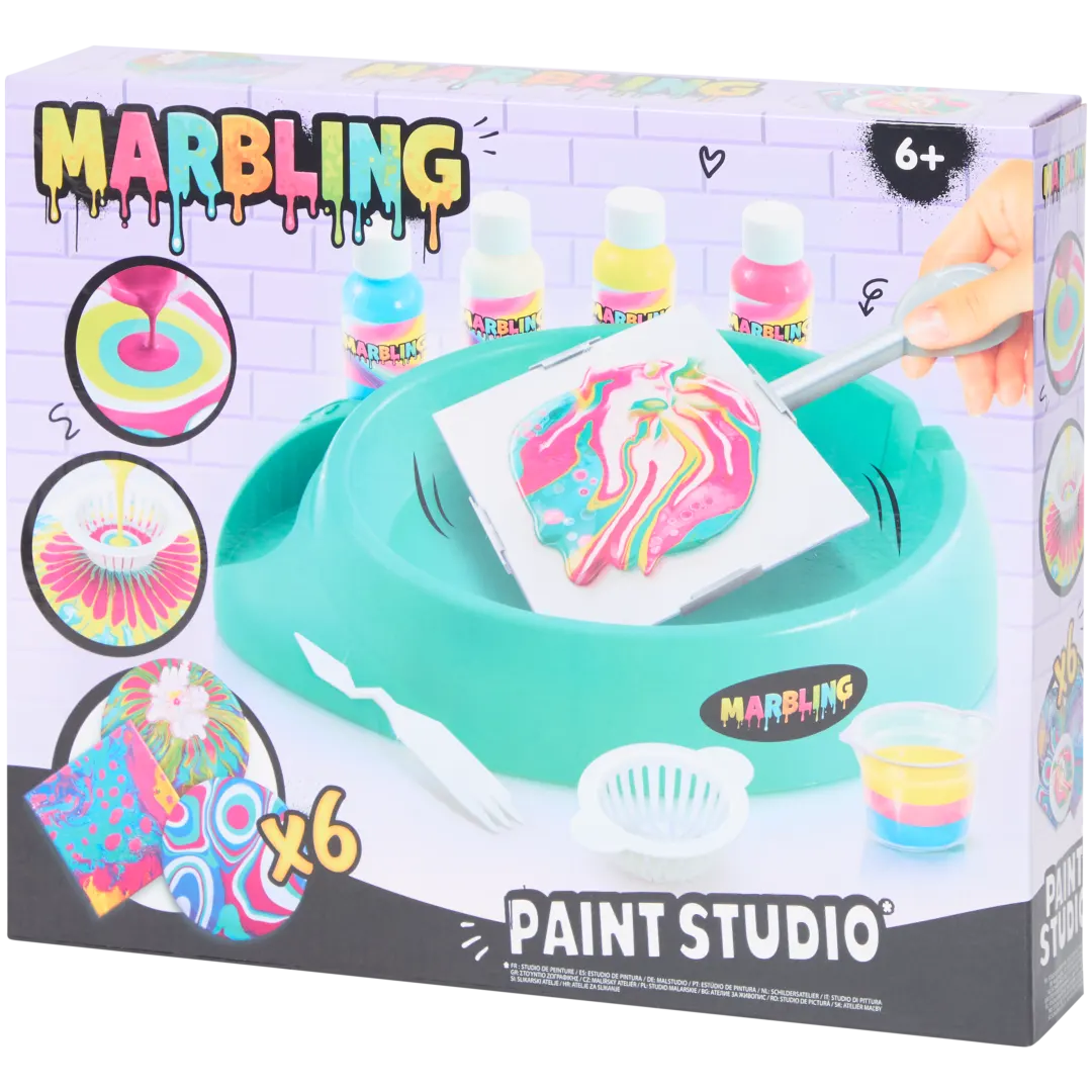 Canal Toys marbling verfset