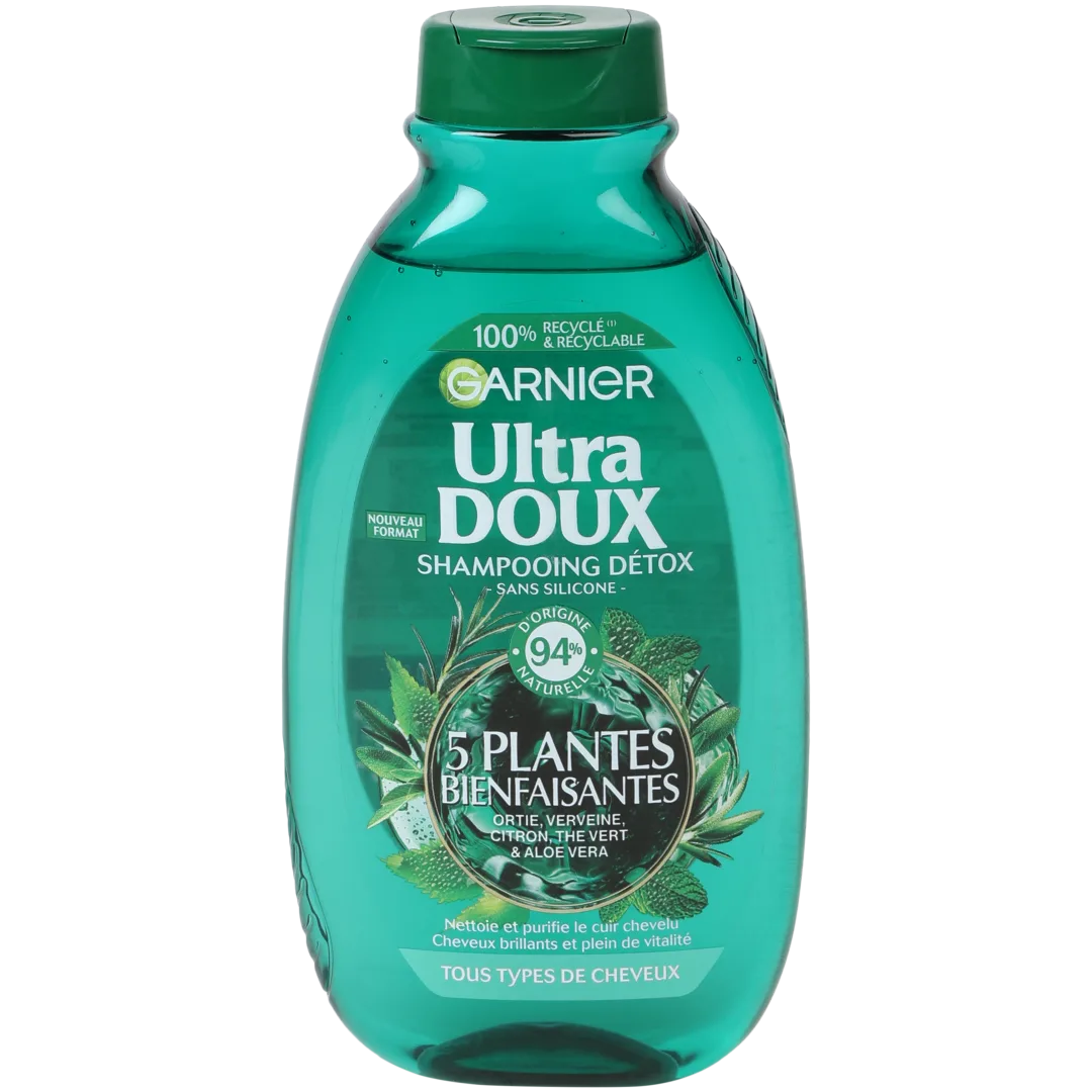 Shampoing Garnier Ultra Doux 5 plantes