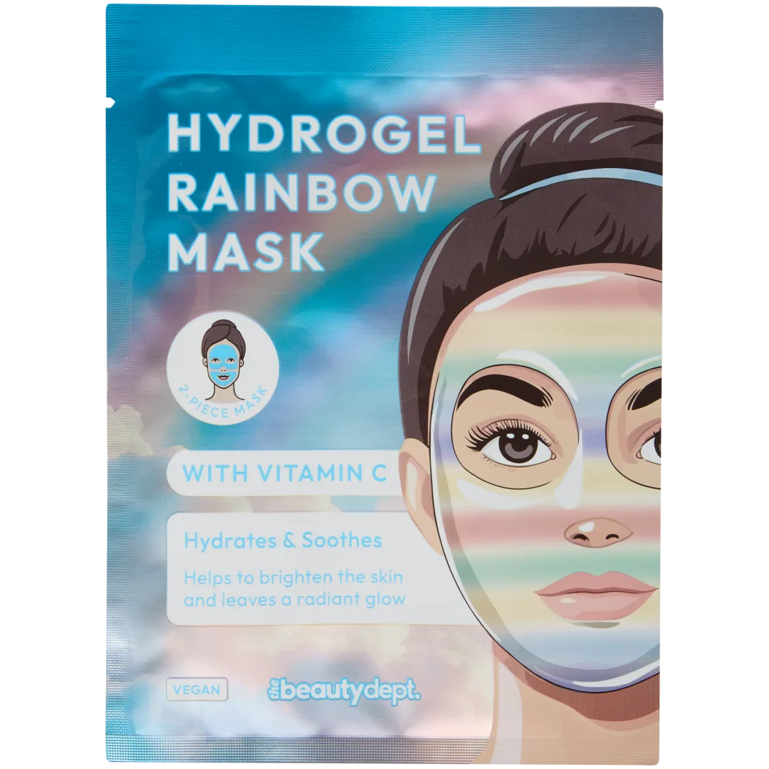 The Beauty Dept. Hydrogel Regenbogen-Gesichtsmaske