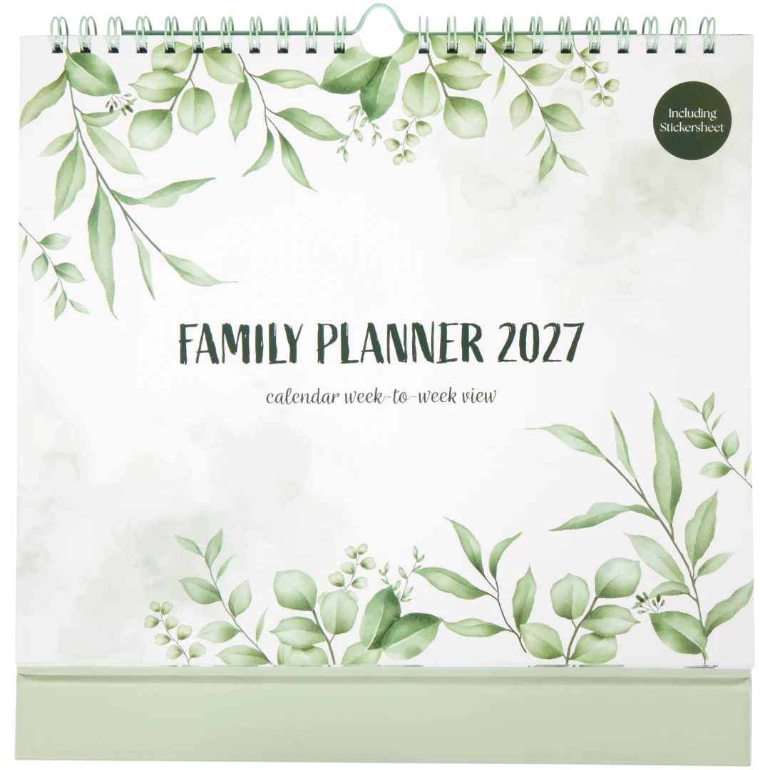 Familien-Wochenplaner 2027