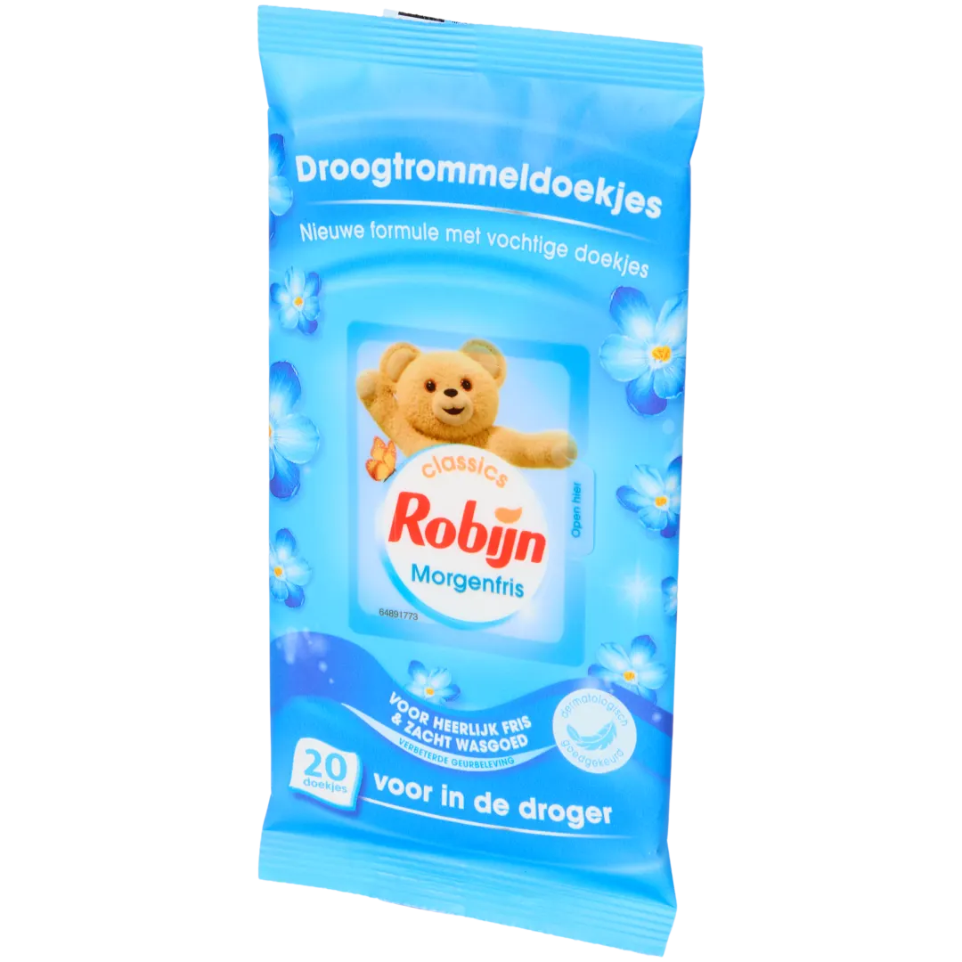 Robijn Classics droogtrommeldoekjes Morgenfris 1