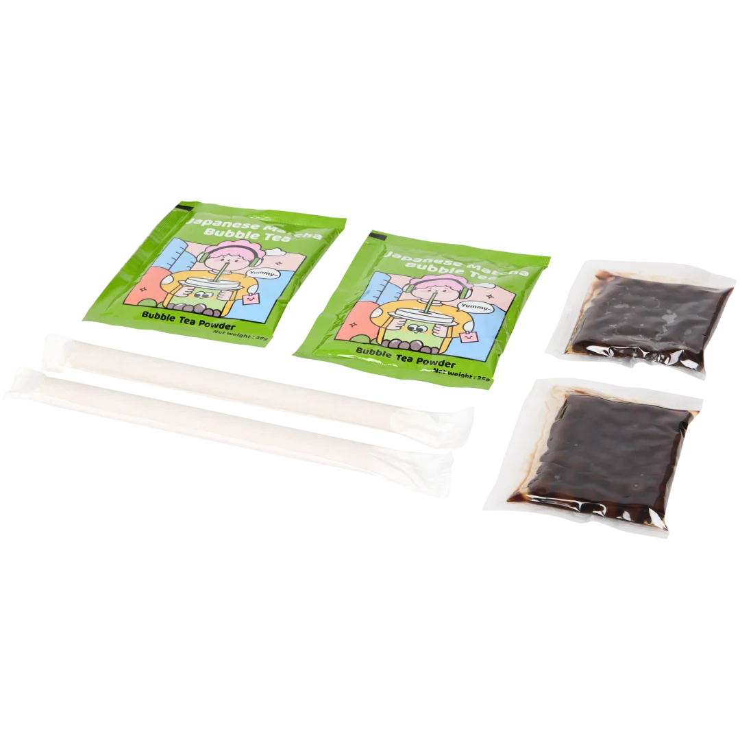 Tokimeki bubble tea kit Japanse matcha 2