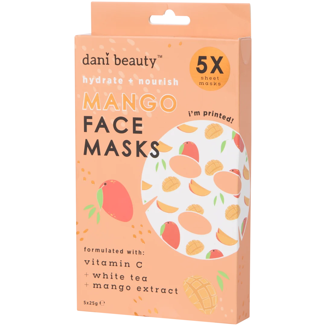 Máscaras faciais Dani Beauty