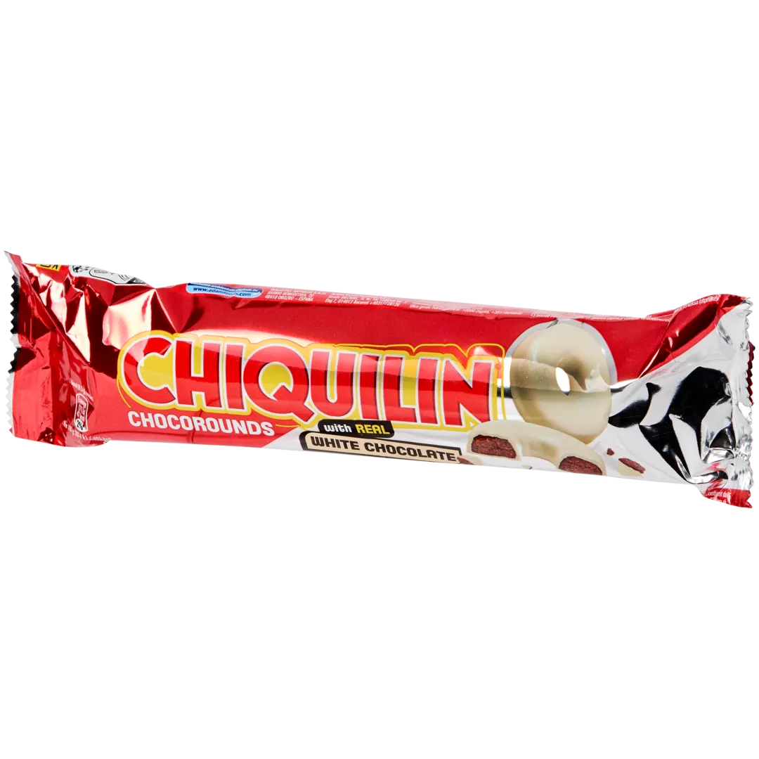 Chiquilin chocorounds Witte chocolade 1