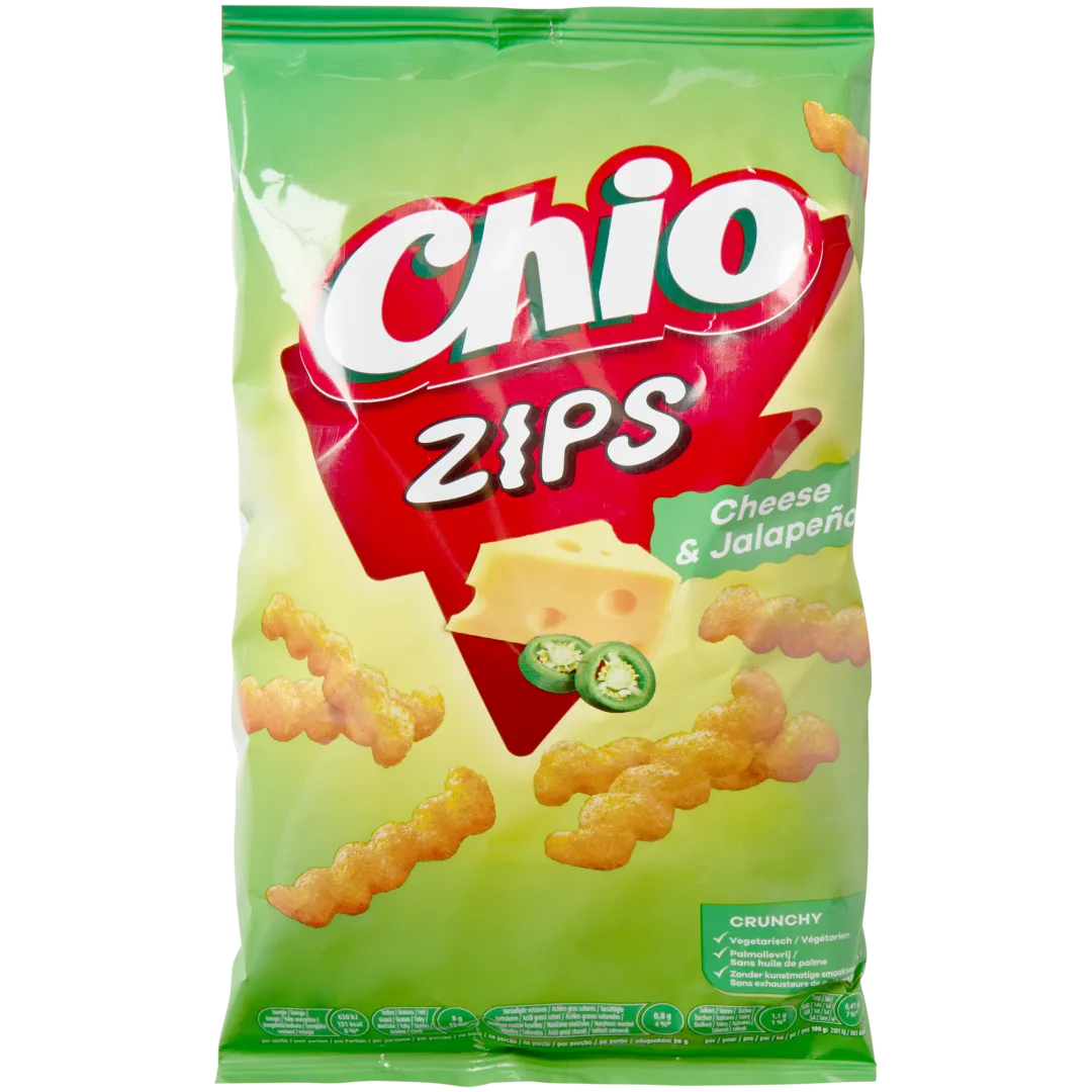 Chio Zips Cheese & Jalapeno