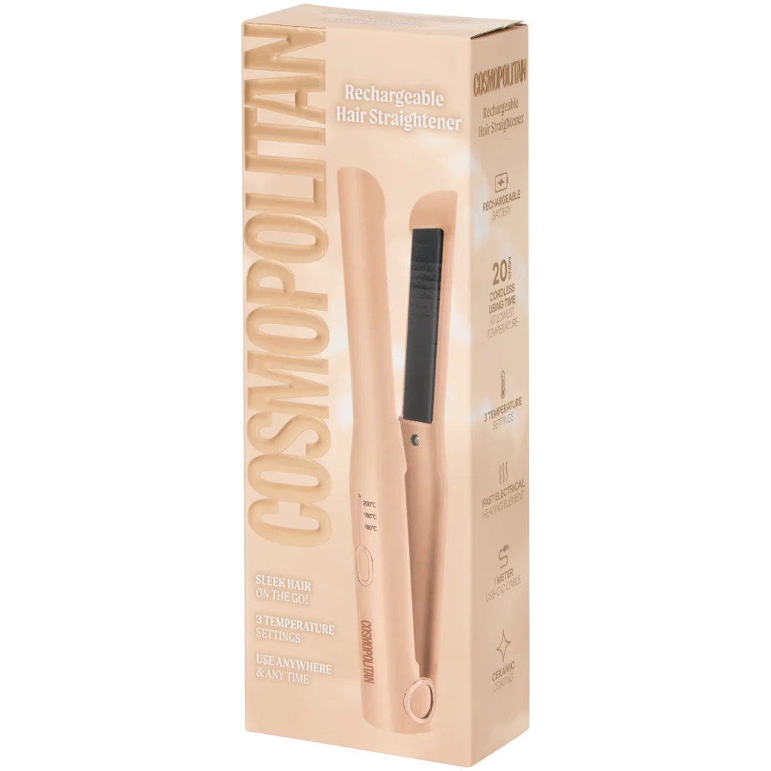 Mini modelador de cabelo sem fios Cosmopolitan
