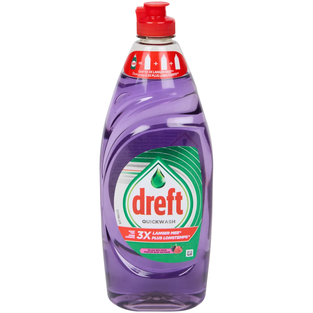 Dreft Quickwash afwasmiddel Wilde Bes 1