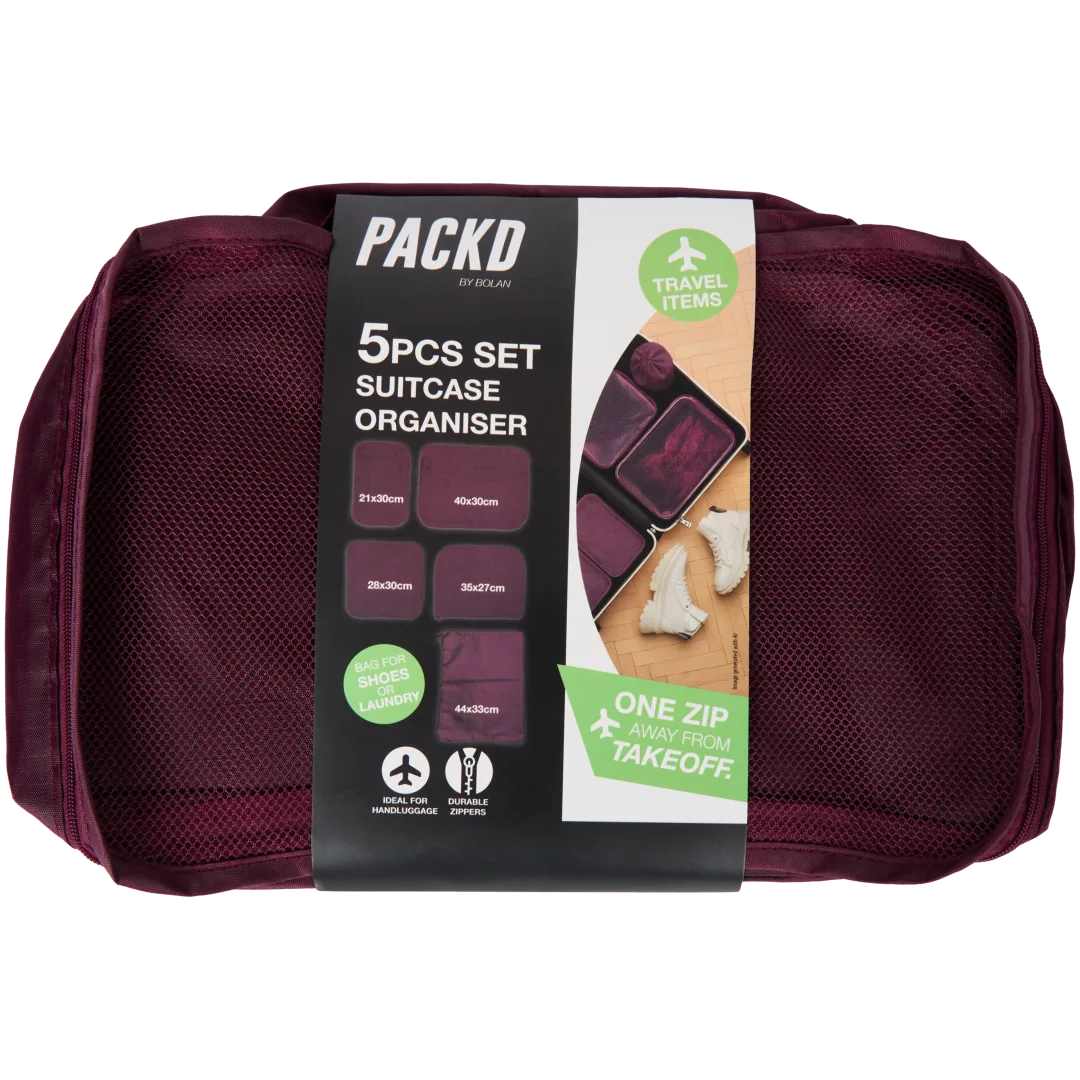 Bolsas de organização PACKD