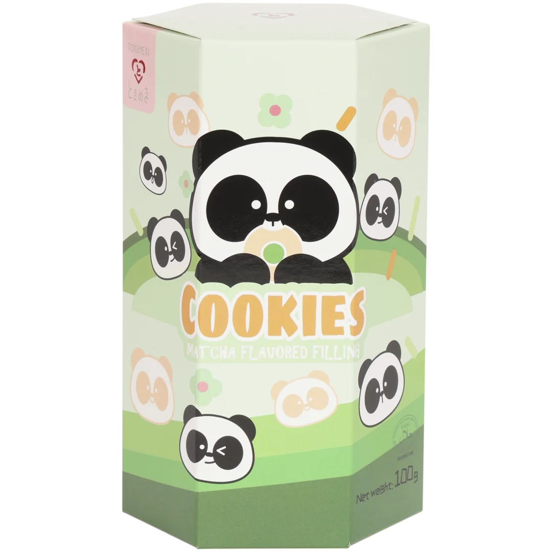 Panda sušienky Tokimeki Matcha