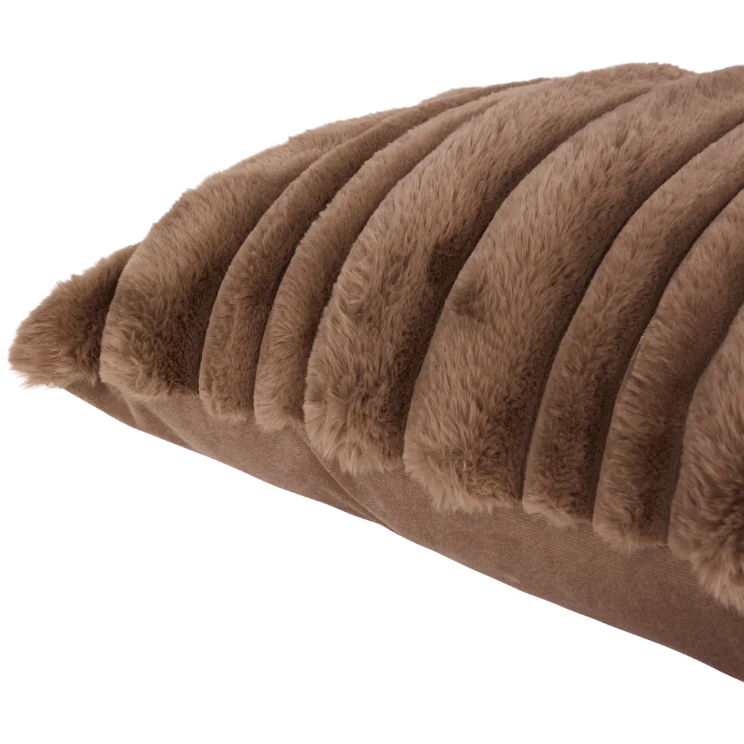 Coussin côtelé