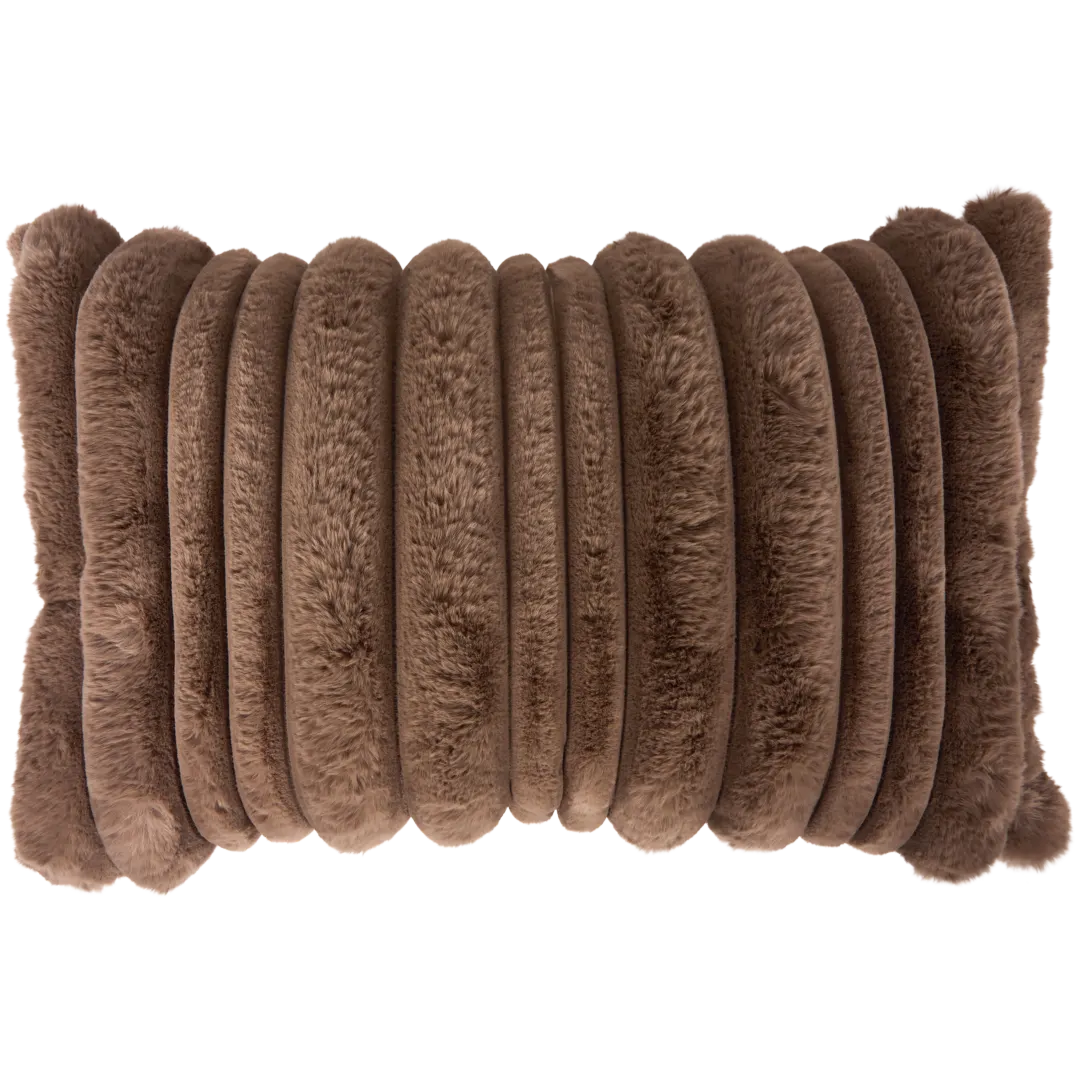 Coussin côtelé