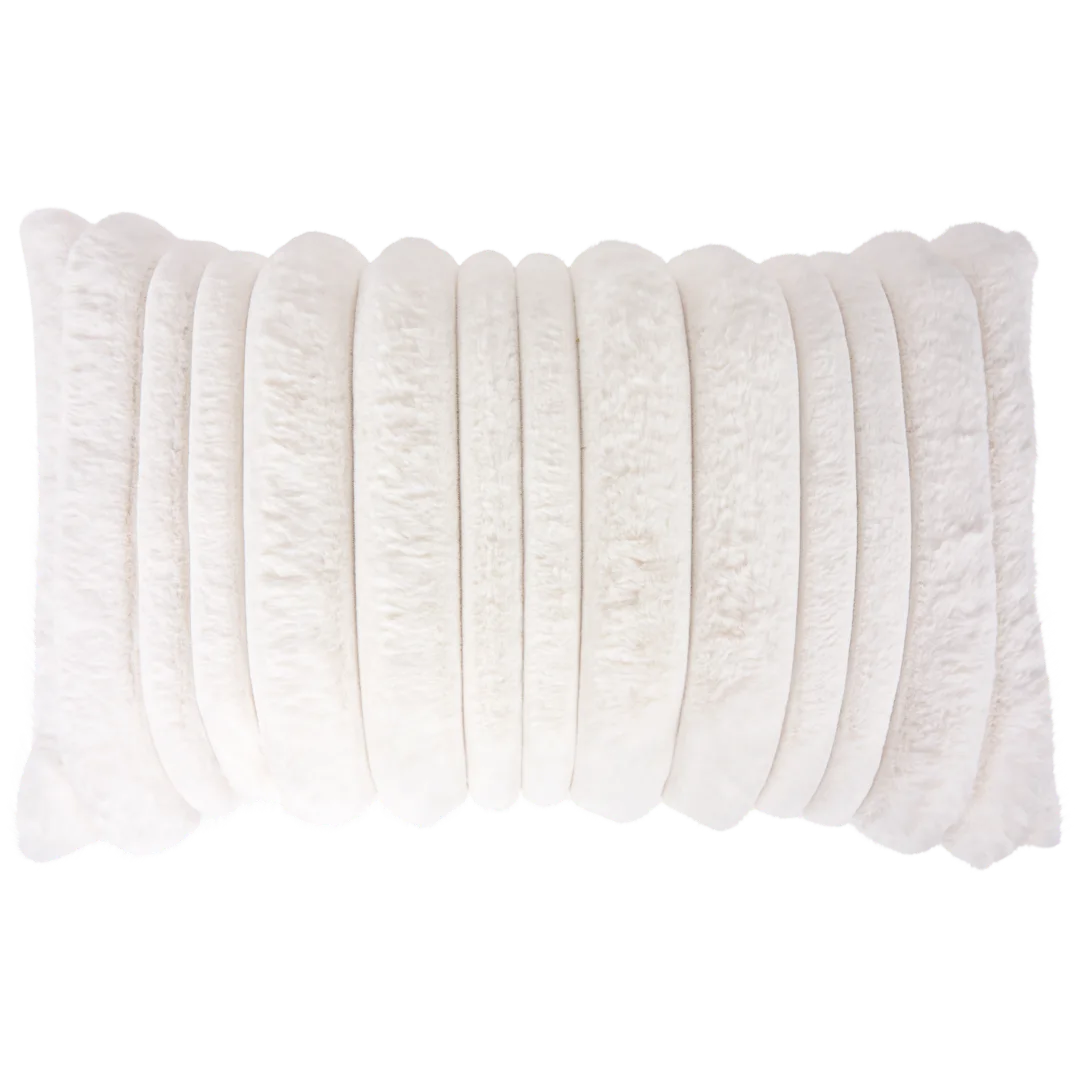 Coussin côtelé