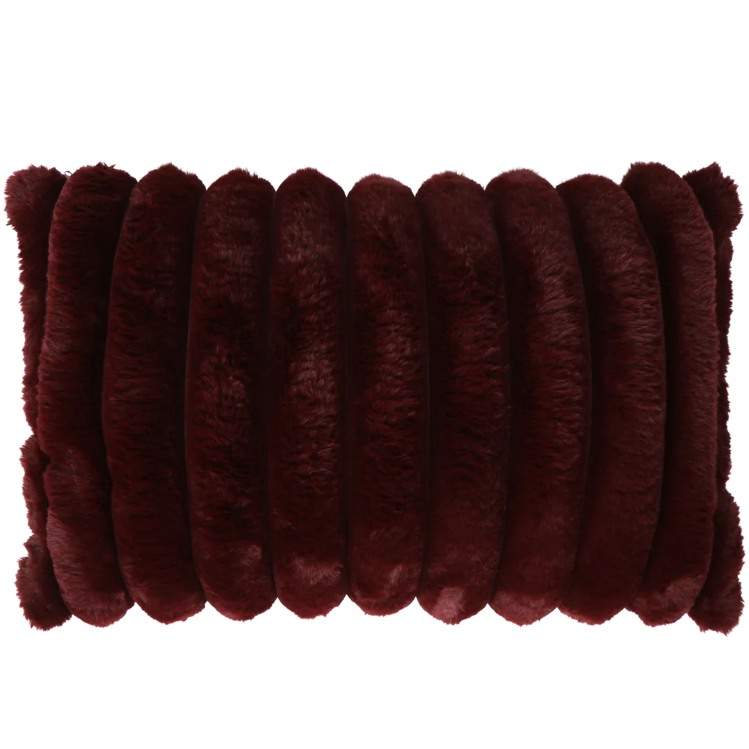 Coussin côtelé
