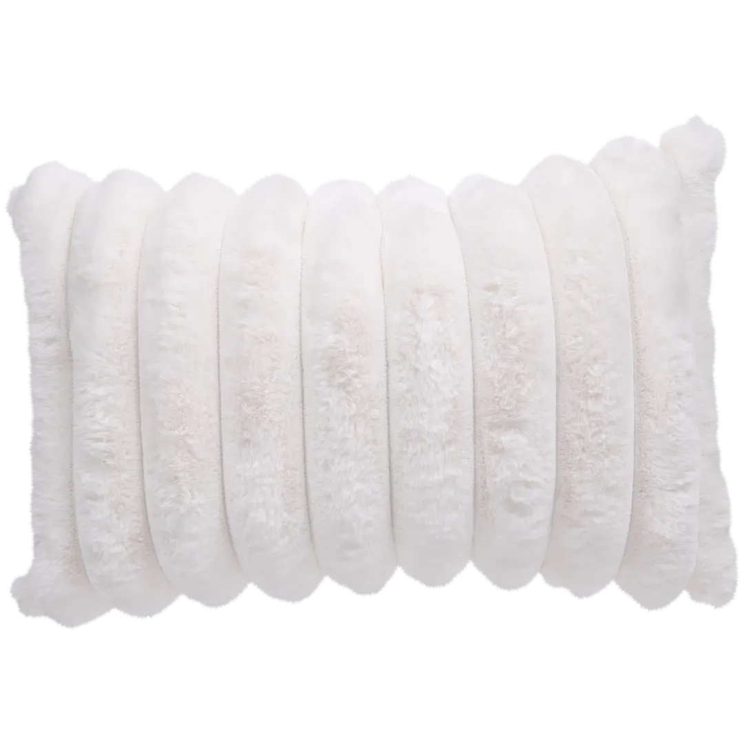 Coussin côtelé