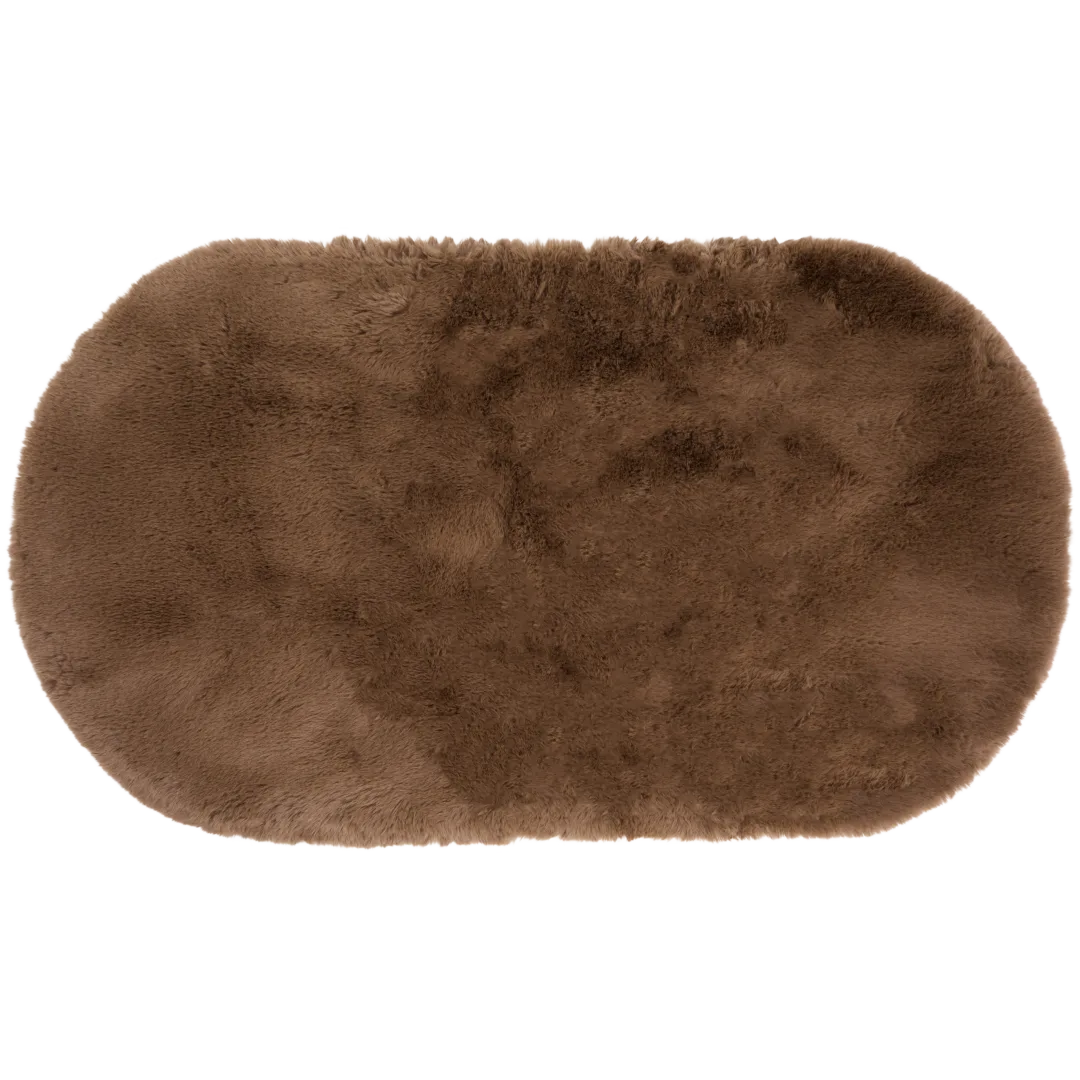 Tapis en fausse fourrure