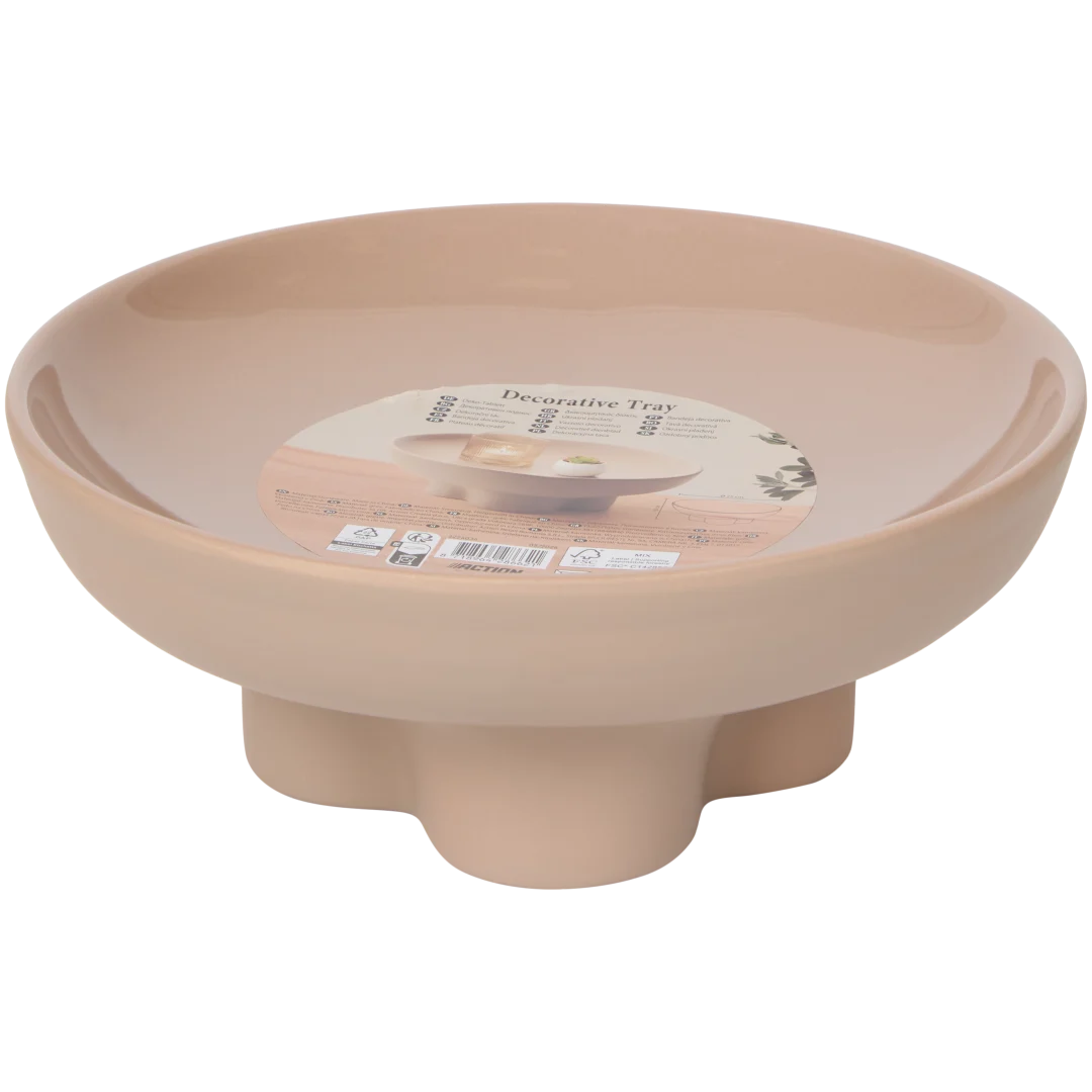 Taça redonda com base
