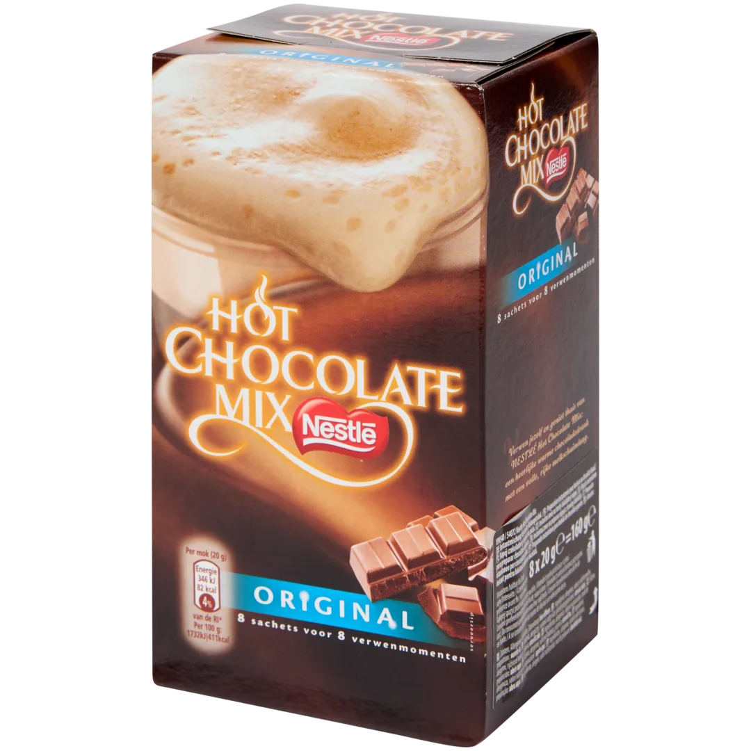 Nestlé mix voor warme chocolademelk 1