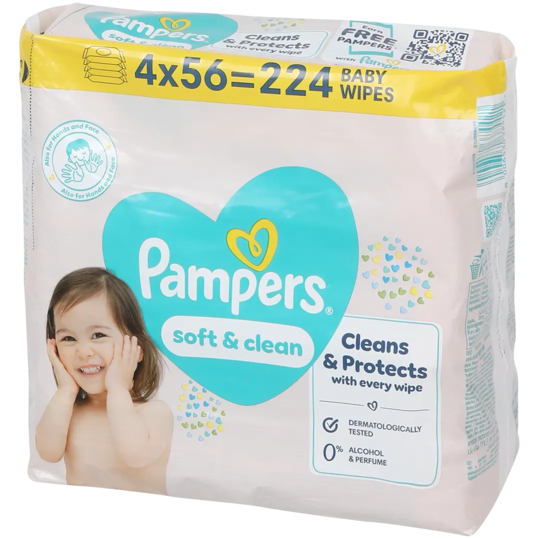 Pampers babydoekjes Soft & Clean