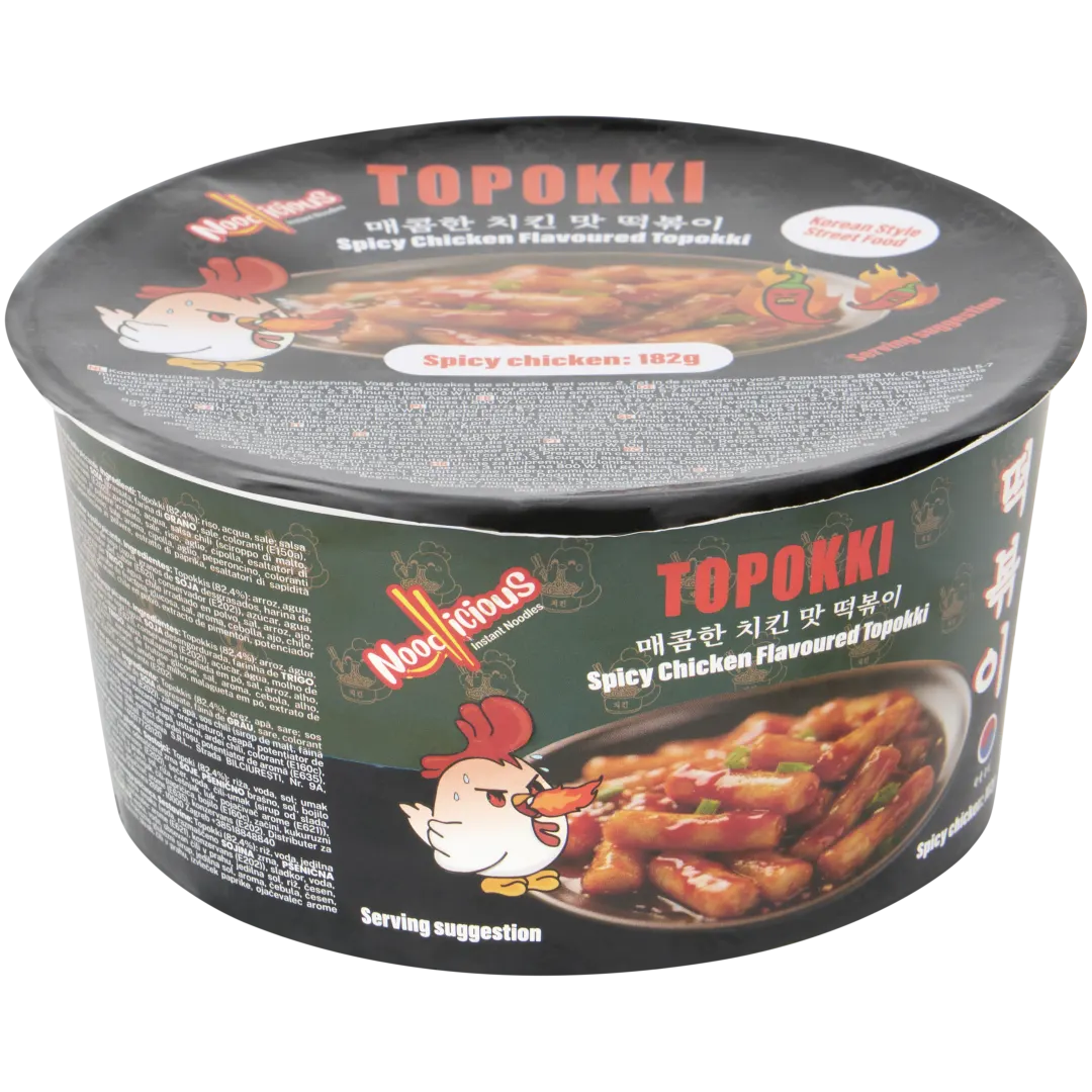 Topokki Noodlicious Spicy Chicken