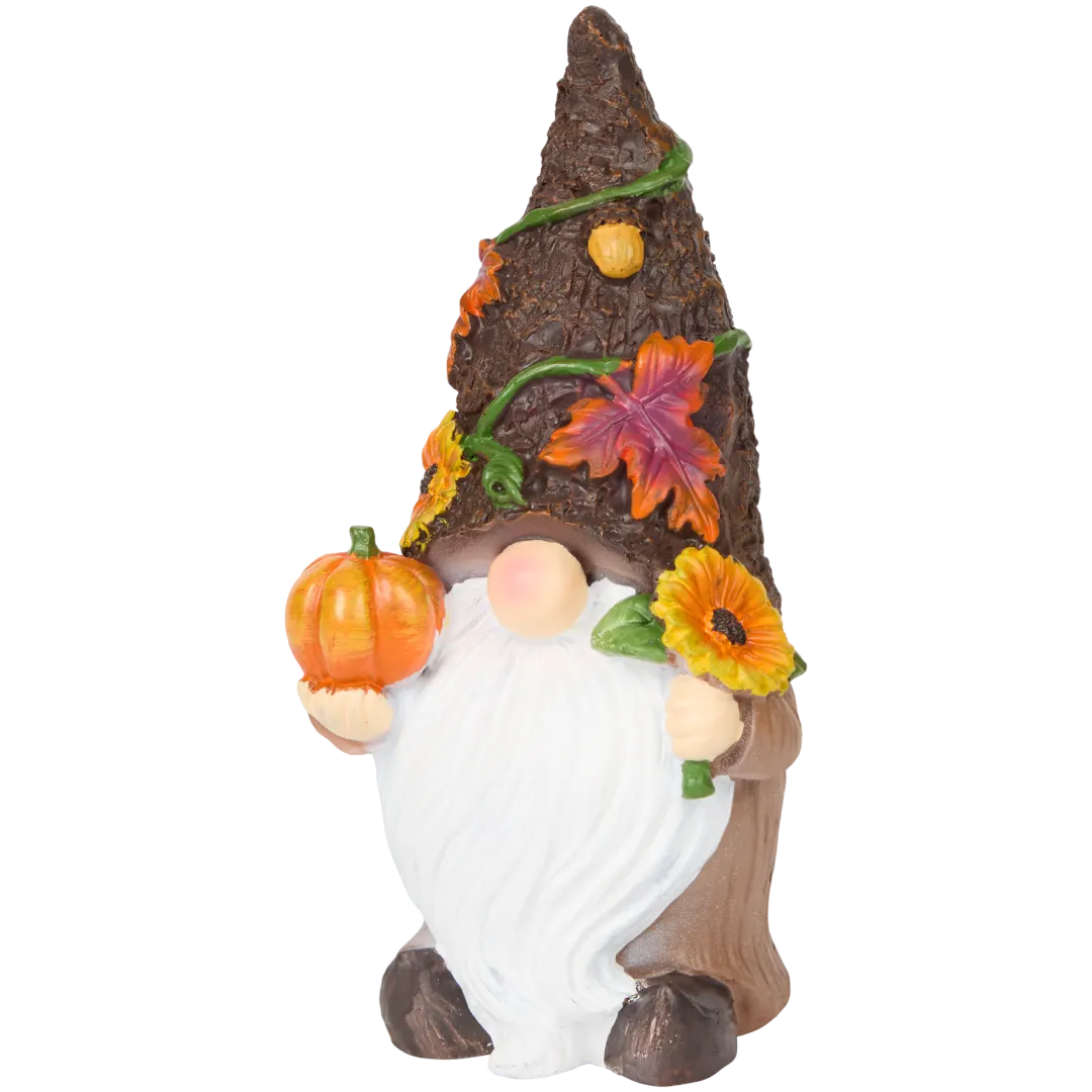 Herbstlicher Deko-Zwerg 3