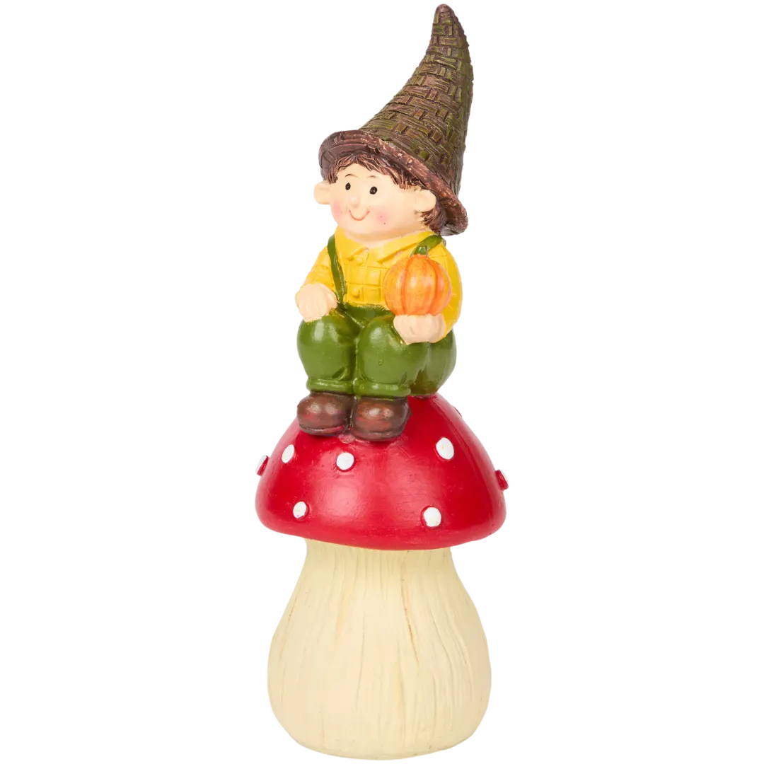 Herbstlicher Deko-Zwerg 5