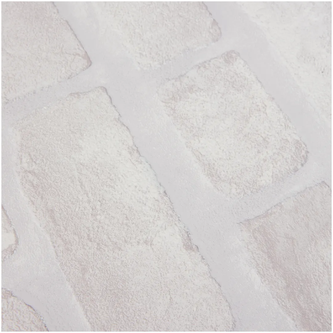 Vliesbehang Witte Bakstenen 2