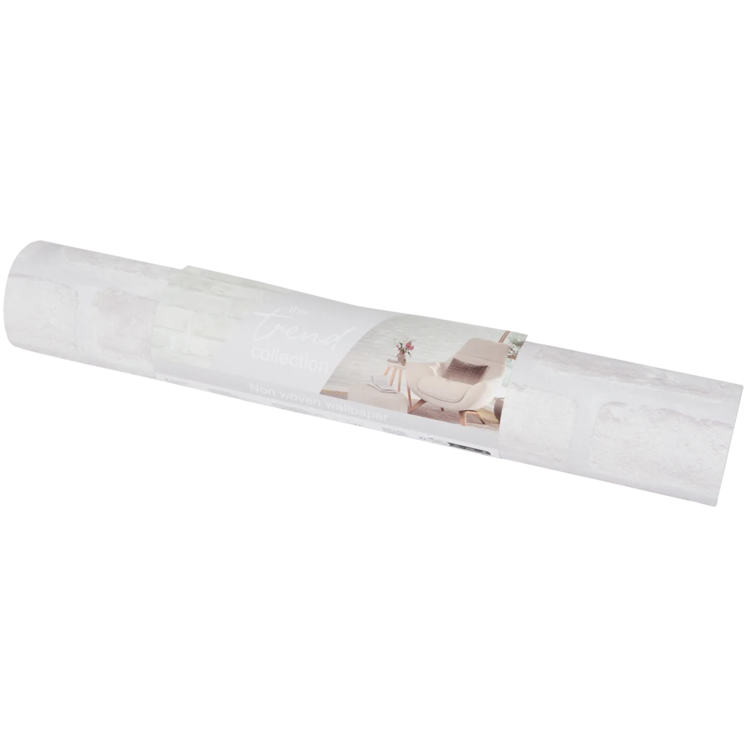 Vliesbehang Witte Bakstenen 3