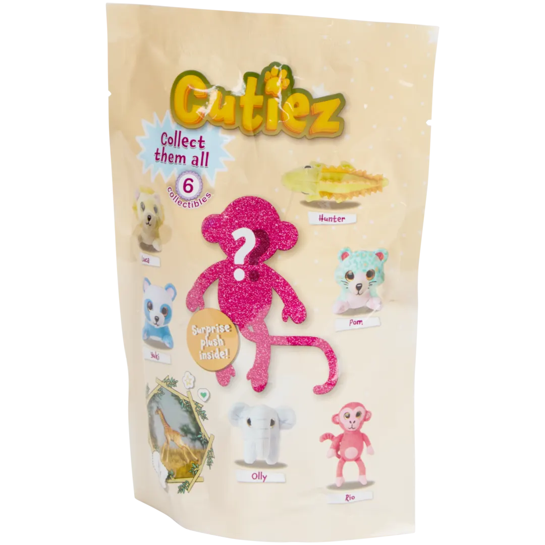 Cutiez pluchen knuffel verrassingszakje 1