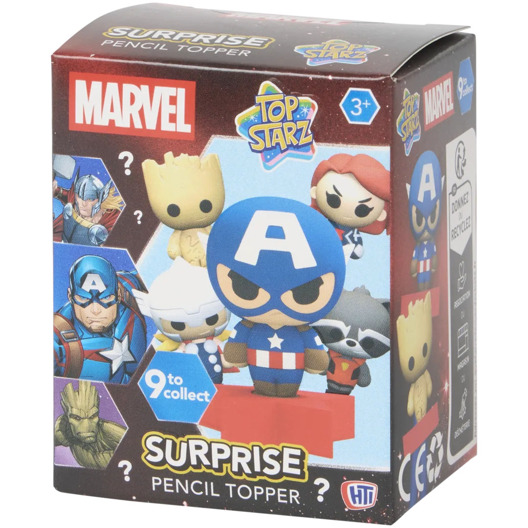 Boîte surprise figurines pour crayon