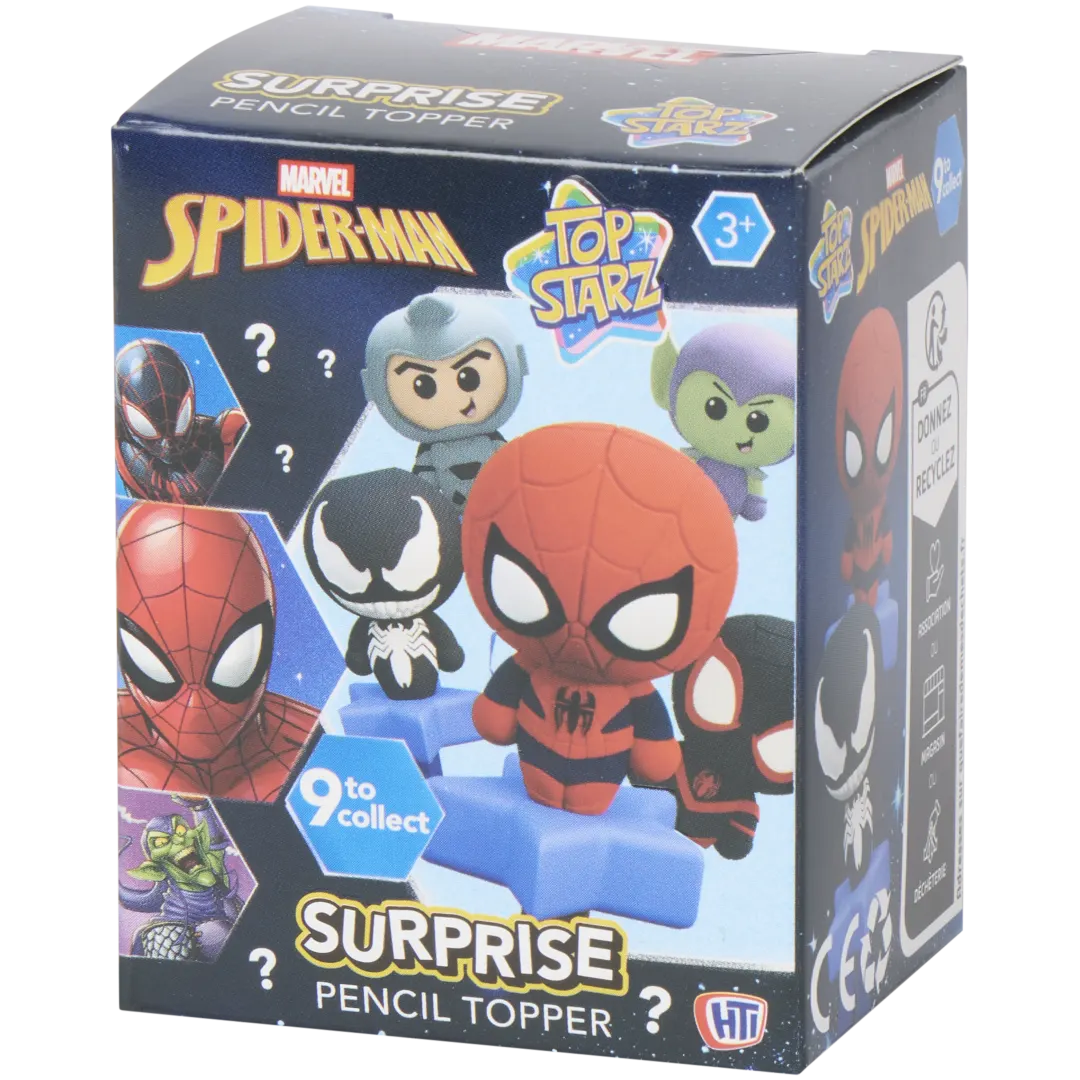 Boîte surprise figurines pour crayon