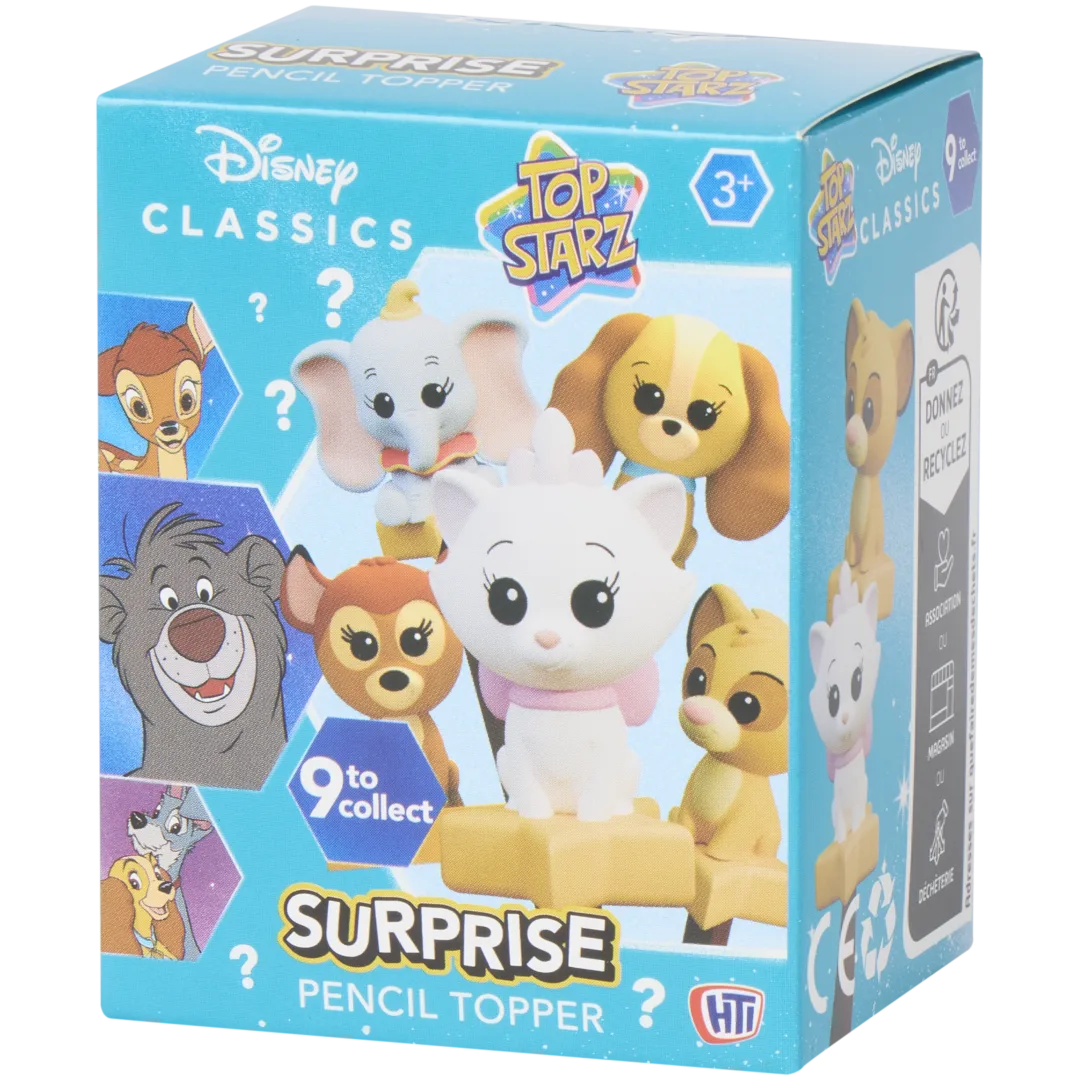 Boîte surprise figurines pour crayon