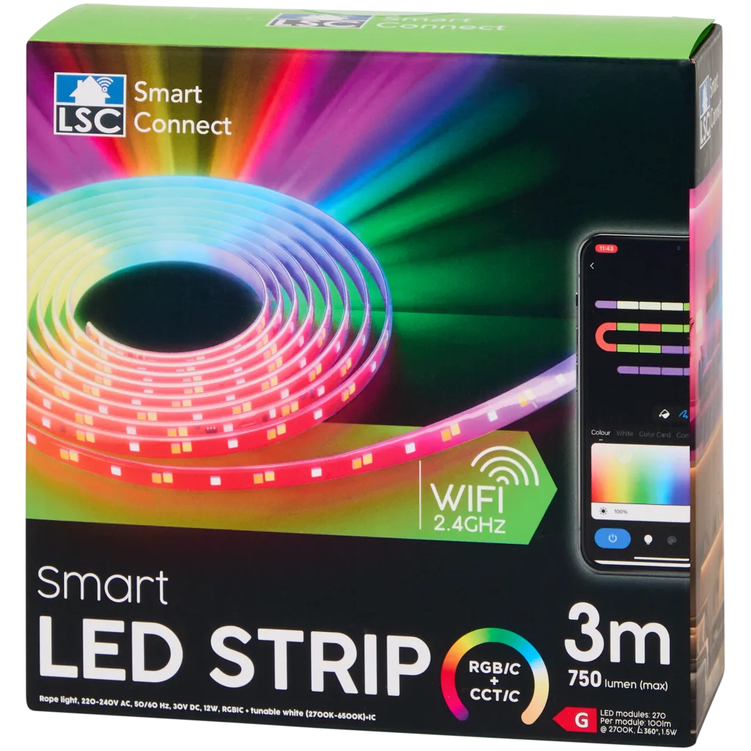 Ruban LED connecté LSC Smart Connect