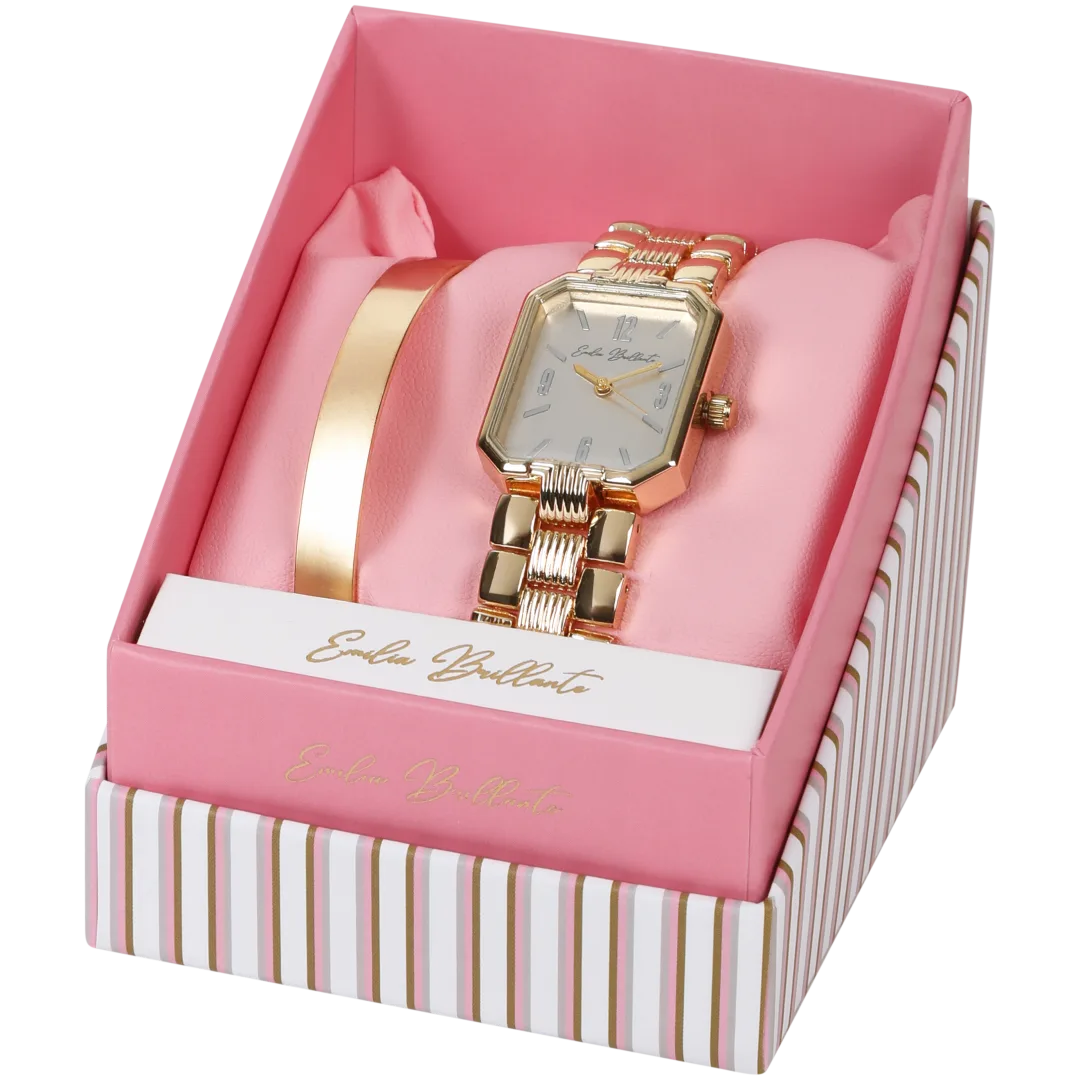 Conjunto de oferta de relógio e pulseira