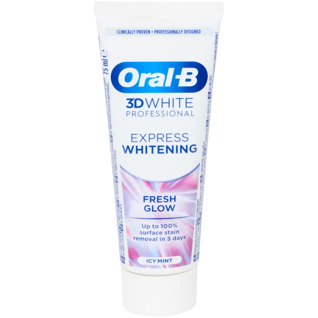 Pasta de dentes Oral-B 3D White Fresh Glow 3