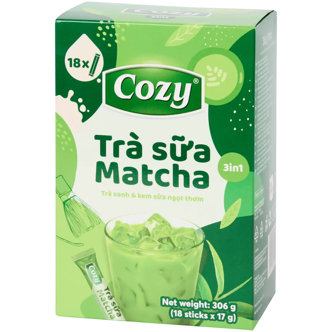 Cozy matcha sticks
