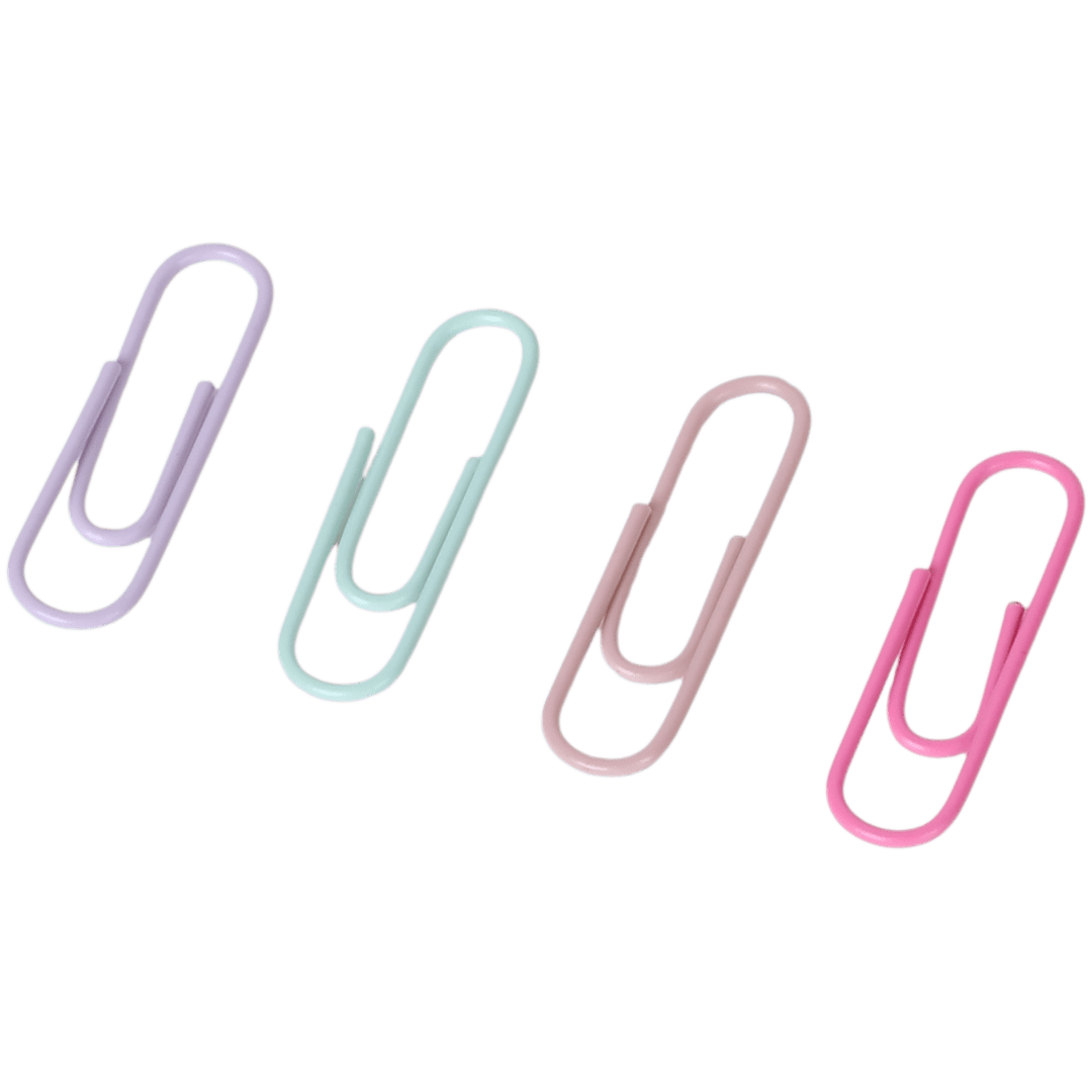 Paperclips in pot