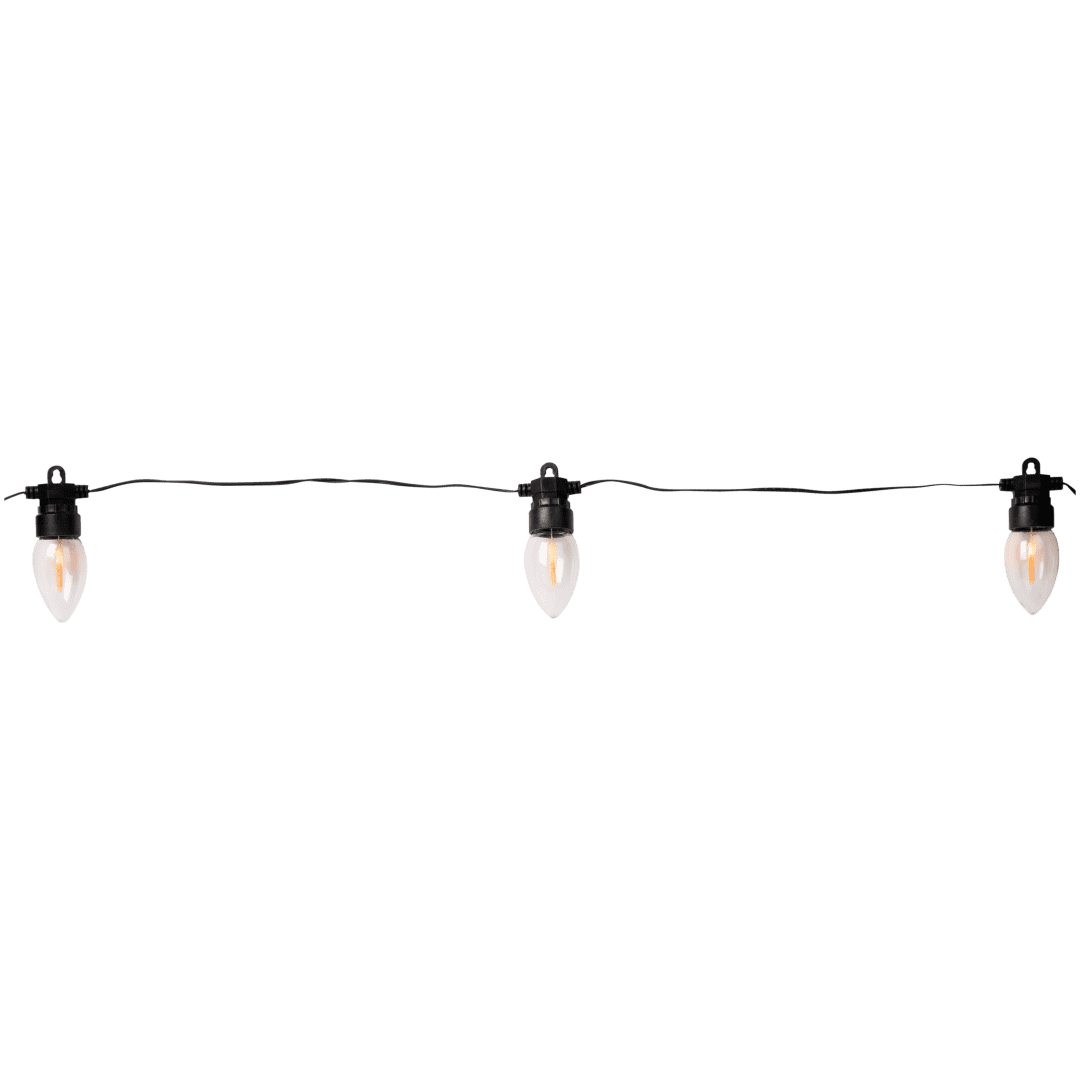 Lichtslinger met vlamvormige ledlampen
