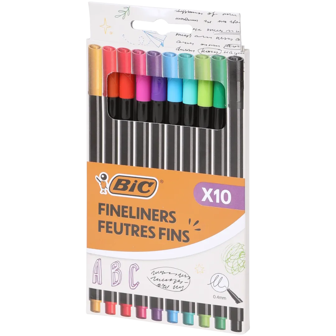 BIC fineliners