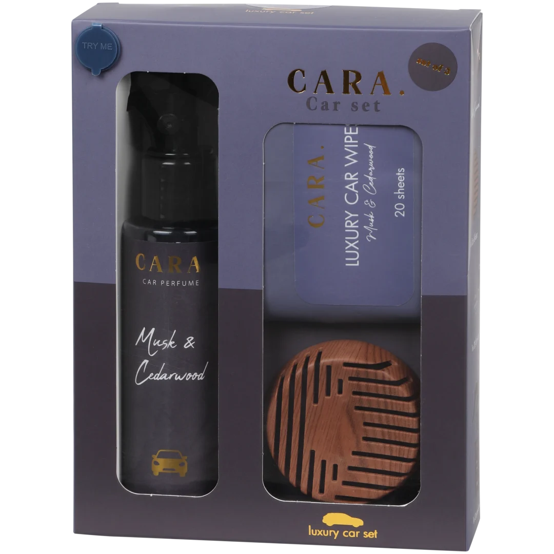 Set cadou cu odorizant auto