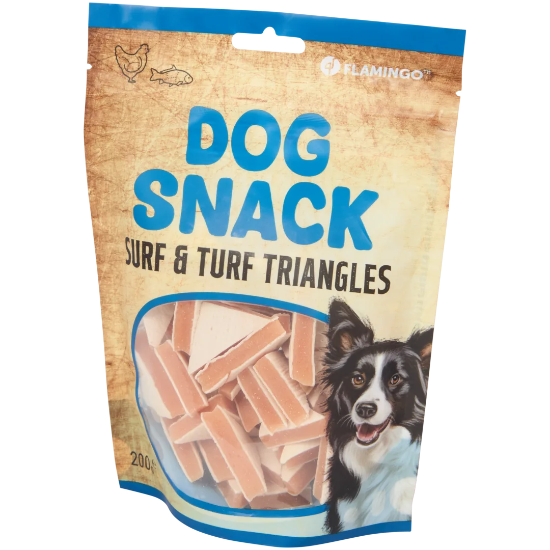 Flamingo Surf & Turf Snacks