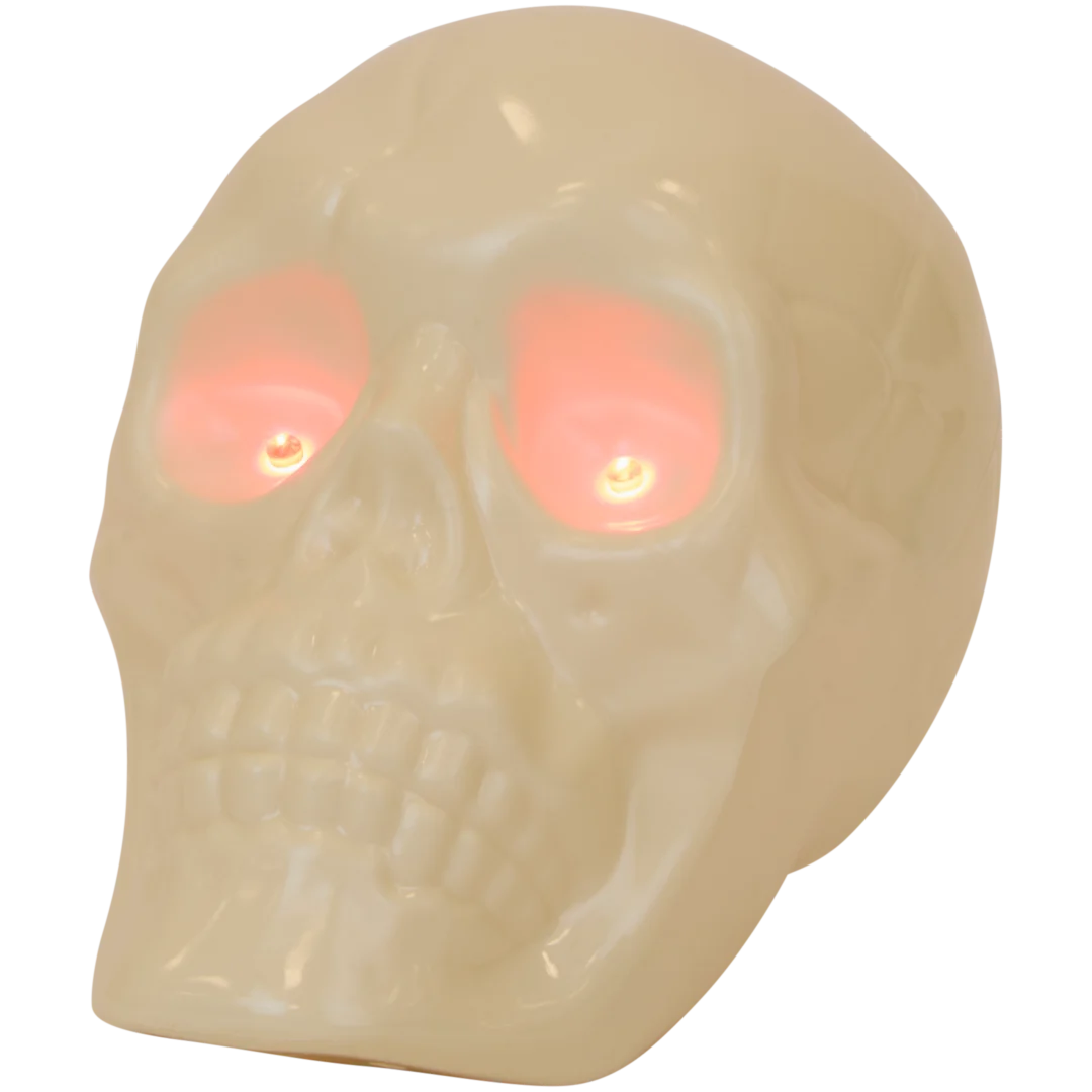 Caveira com luz