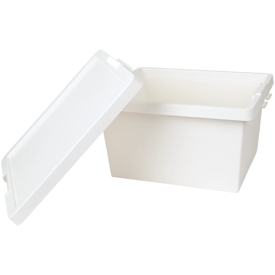 Boîte de rangement avec couvercle Plast1 2