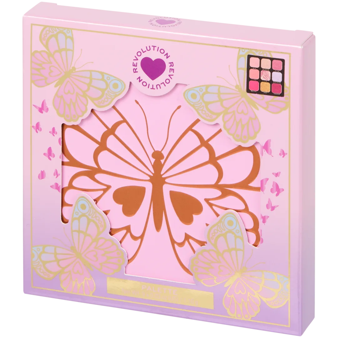 Paleta de sombras de olhos Revolution I Heart 1
