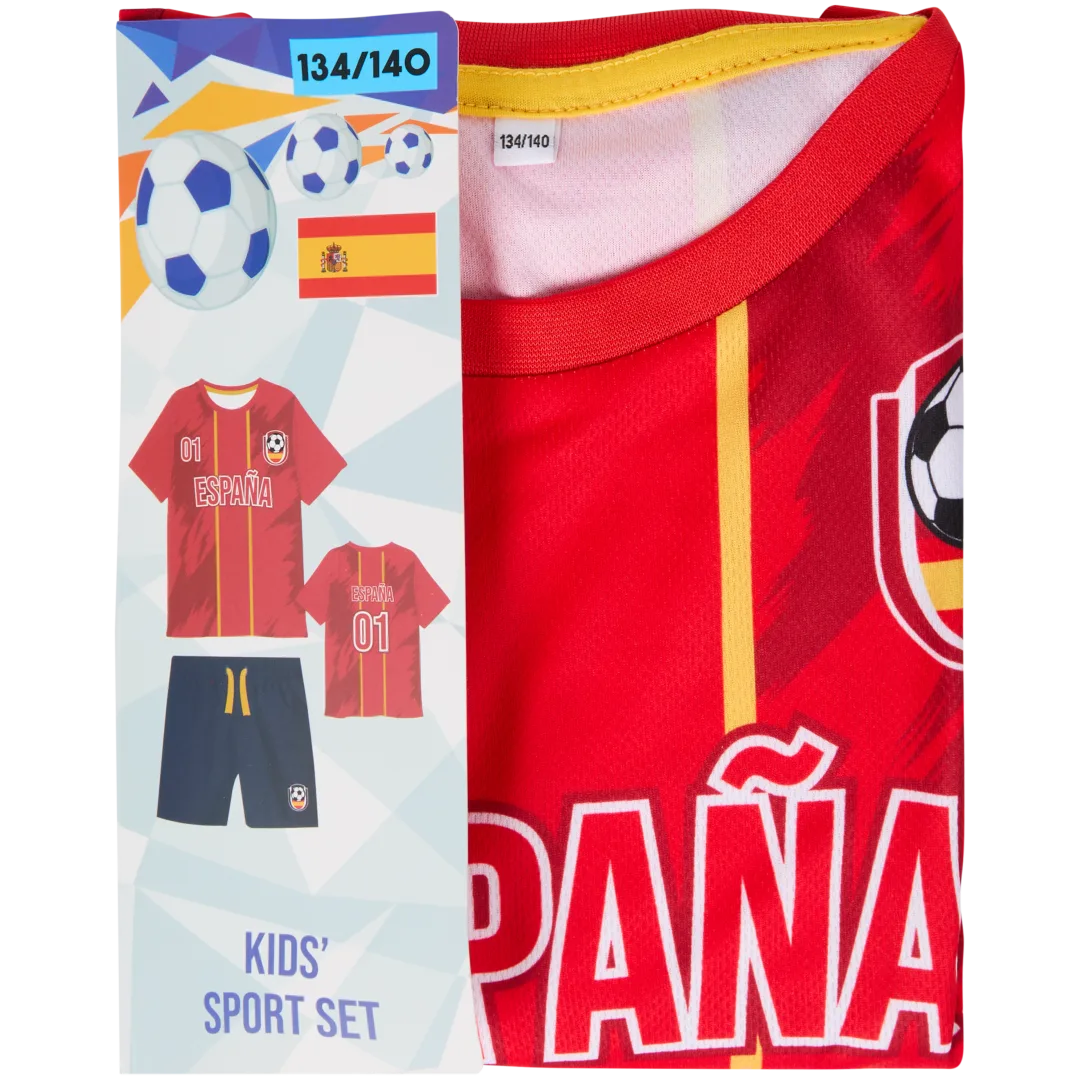 Conjunto de fútbol para niños España 2
