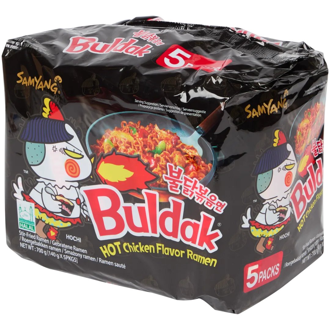 Buldak ramen noedels Hete kip 1