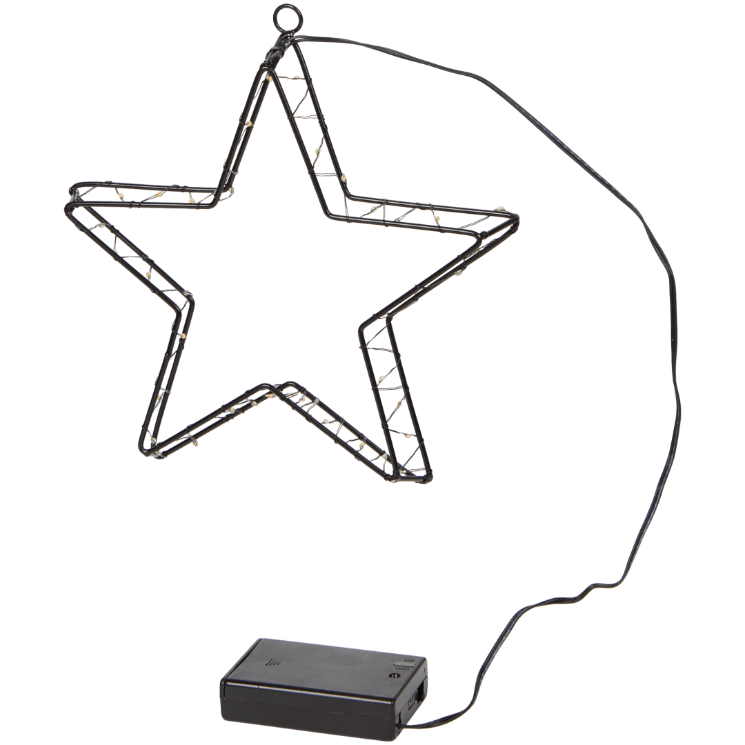 Weihnachtliche LED-Deko