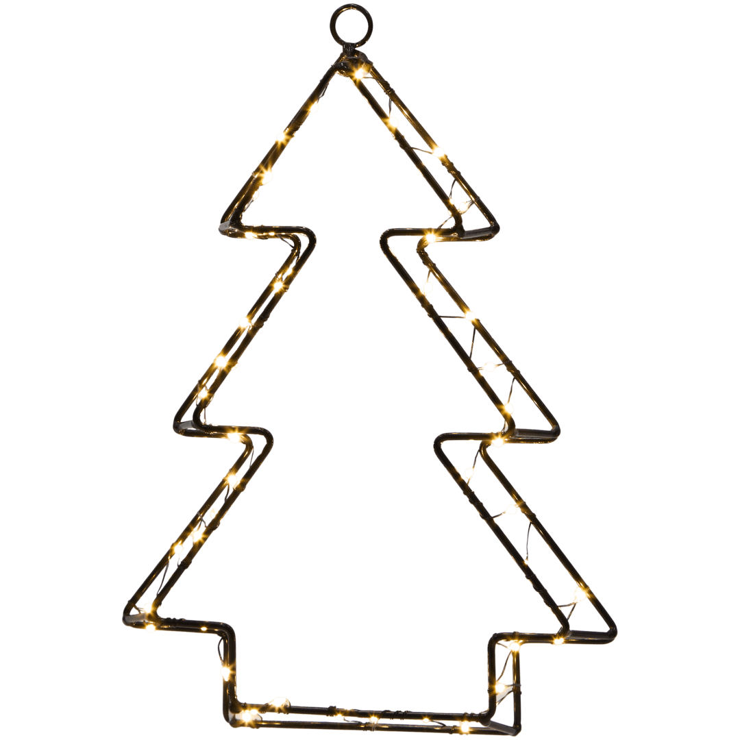 Weihnachtliche LED-Deko